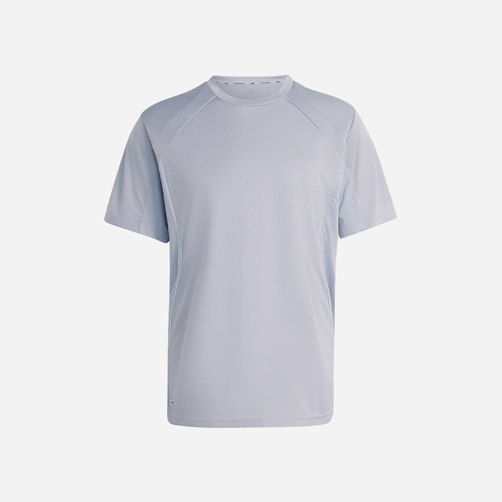 Áo Thun Nam Adidas Tech Apparel - Xám - Supersports Vietnam