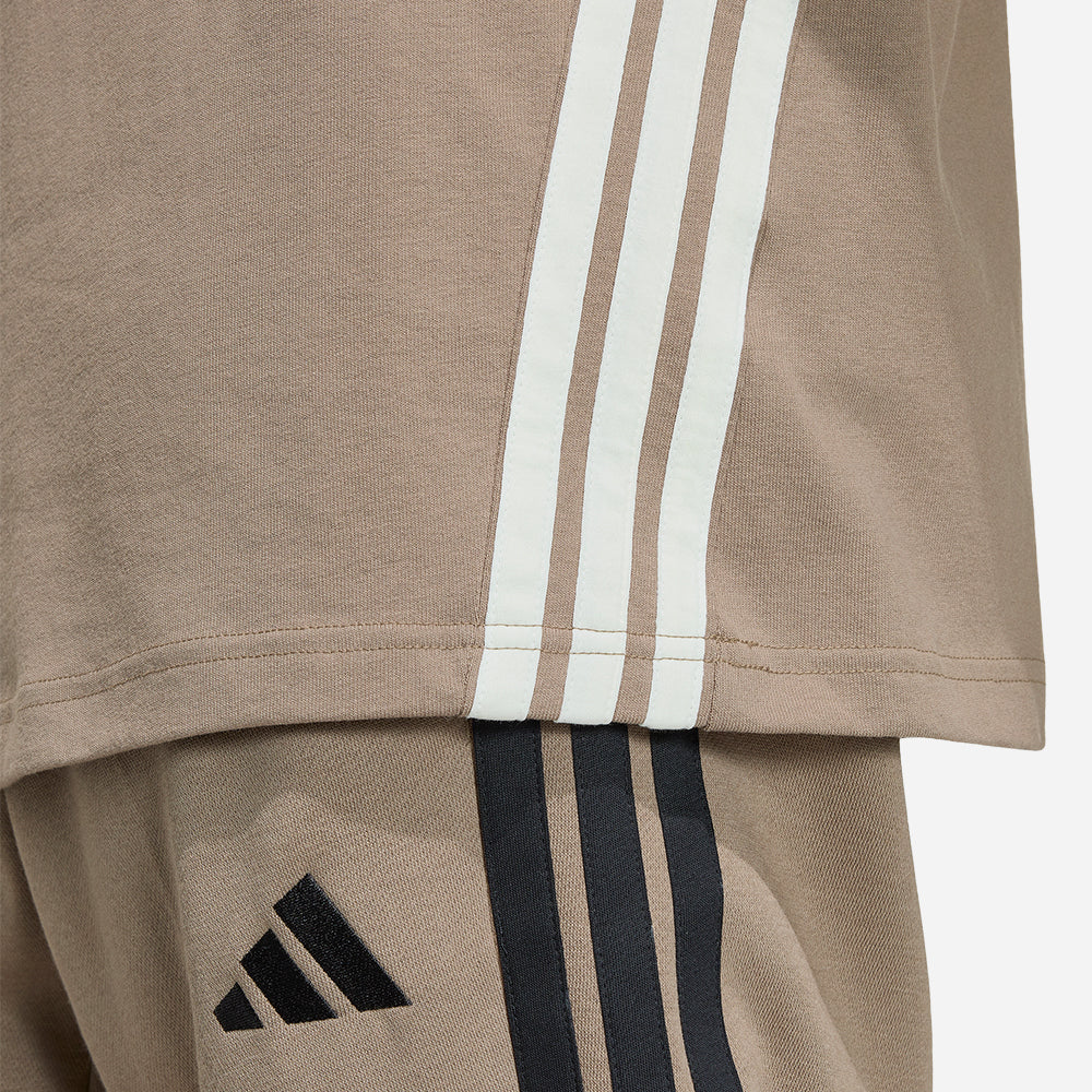 Áo Thun Nam Adidas Kit 3-Stripes Loose - Supersports Vietnam