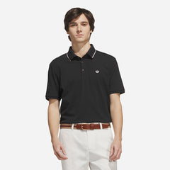 Áo Polo Nam Adidas Originals Twistknit Trefoil - Đen
