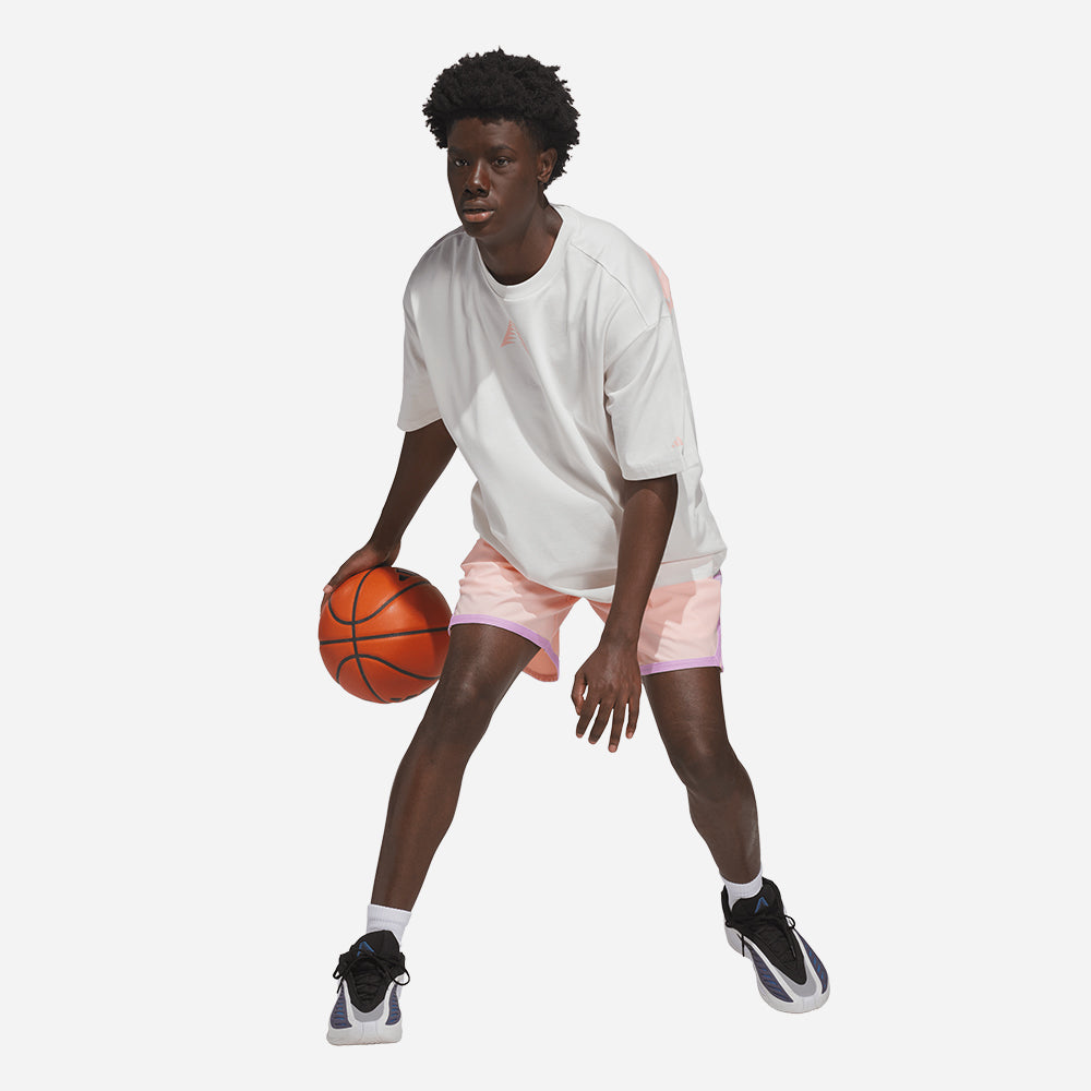 Áo Thun Nam Adidas Anthony Edwards Believe That - Trắng - Supersports Vietnam