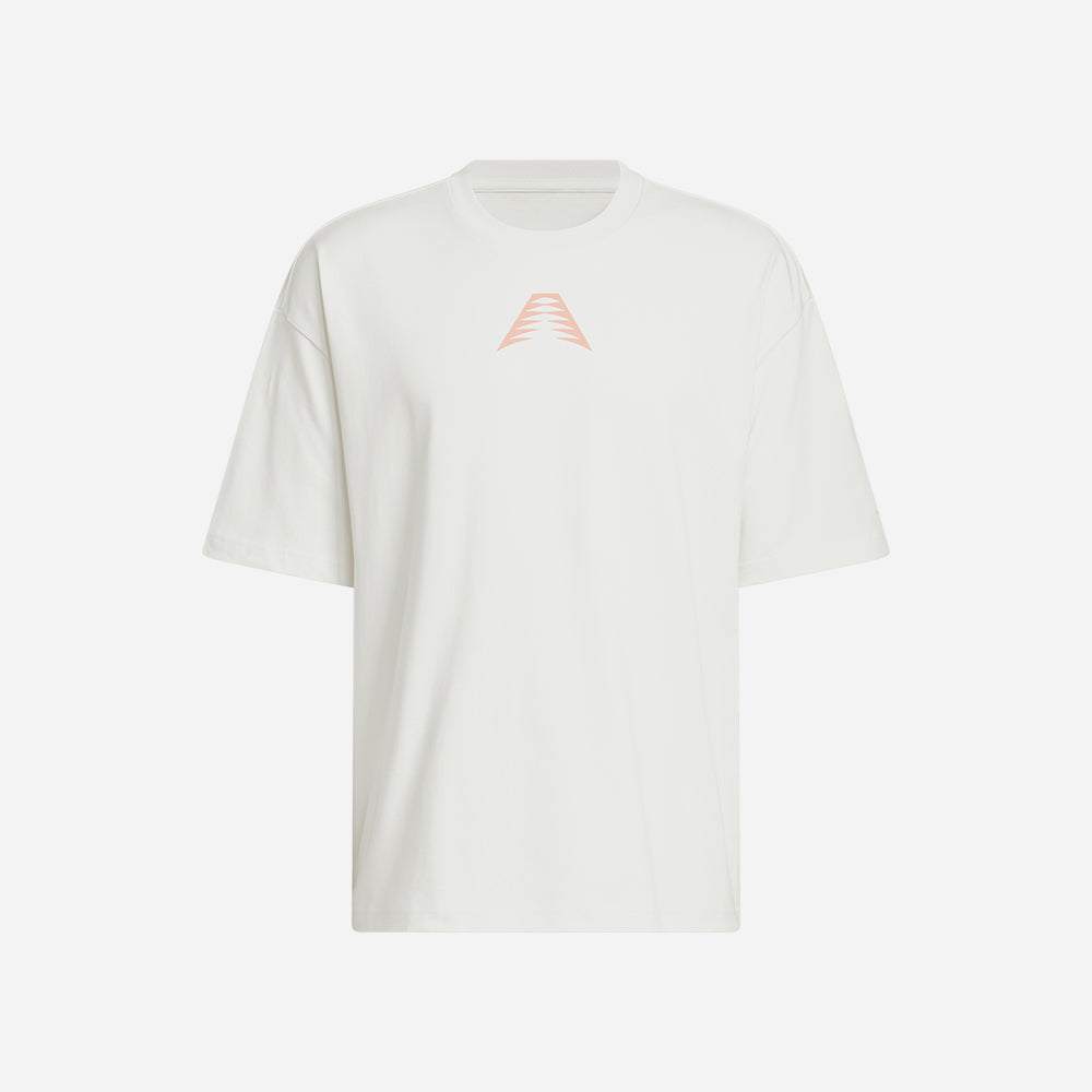 Áo Thun Nam Adidas Anthony Edwards Believe That - Trắng - Supersports Vietnam