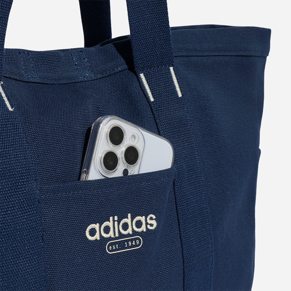 Túi Tote Adidas Lin Canvas - Xanh Navy - Supersports Vietnam