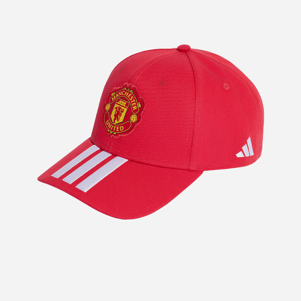Mũ Lưỡi Trai Adidas Manchester United Fc Baseball - Đỏ - Supersports Vietnam