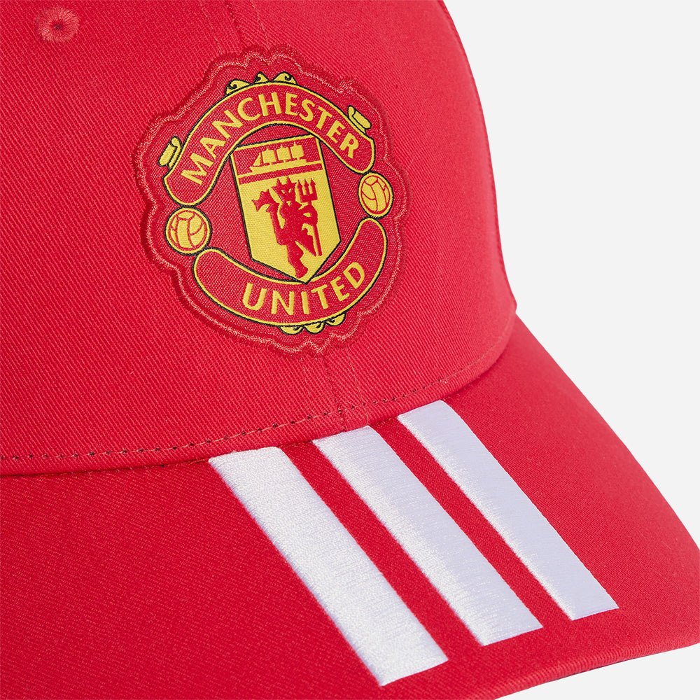 Mũ Lưỡi Trai Adidas Manchester United Fc Baseball - Đỏ - Supersports Vietnam