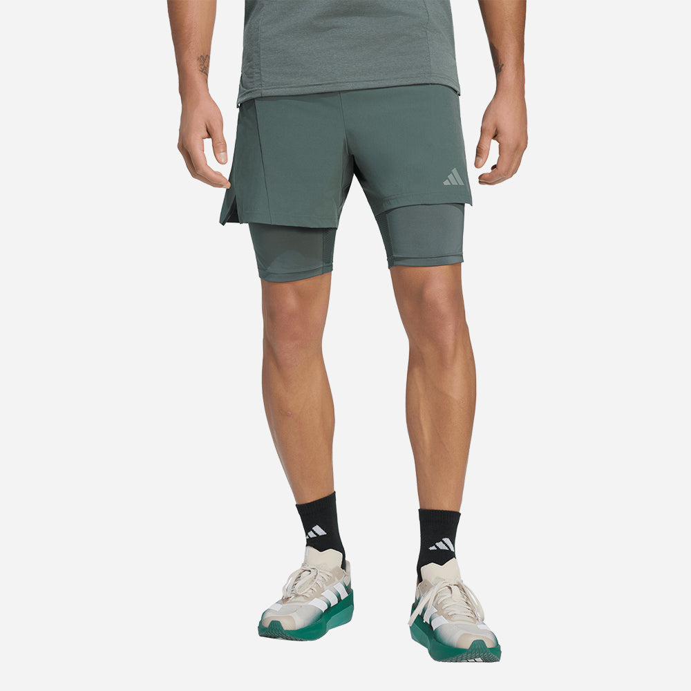 Quần Ngắn Thể Thao Nam Adidas D4T Workout 2In1 - Supersports Vietnam