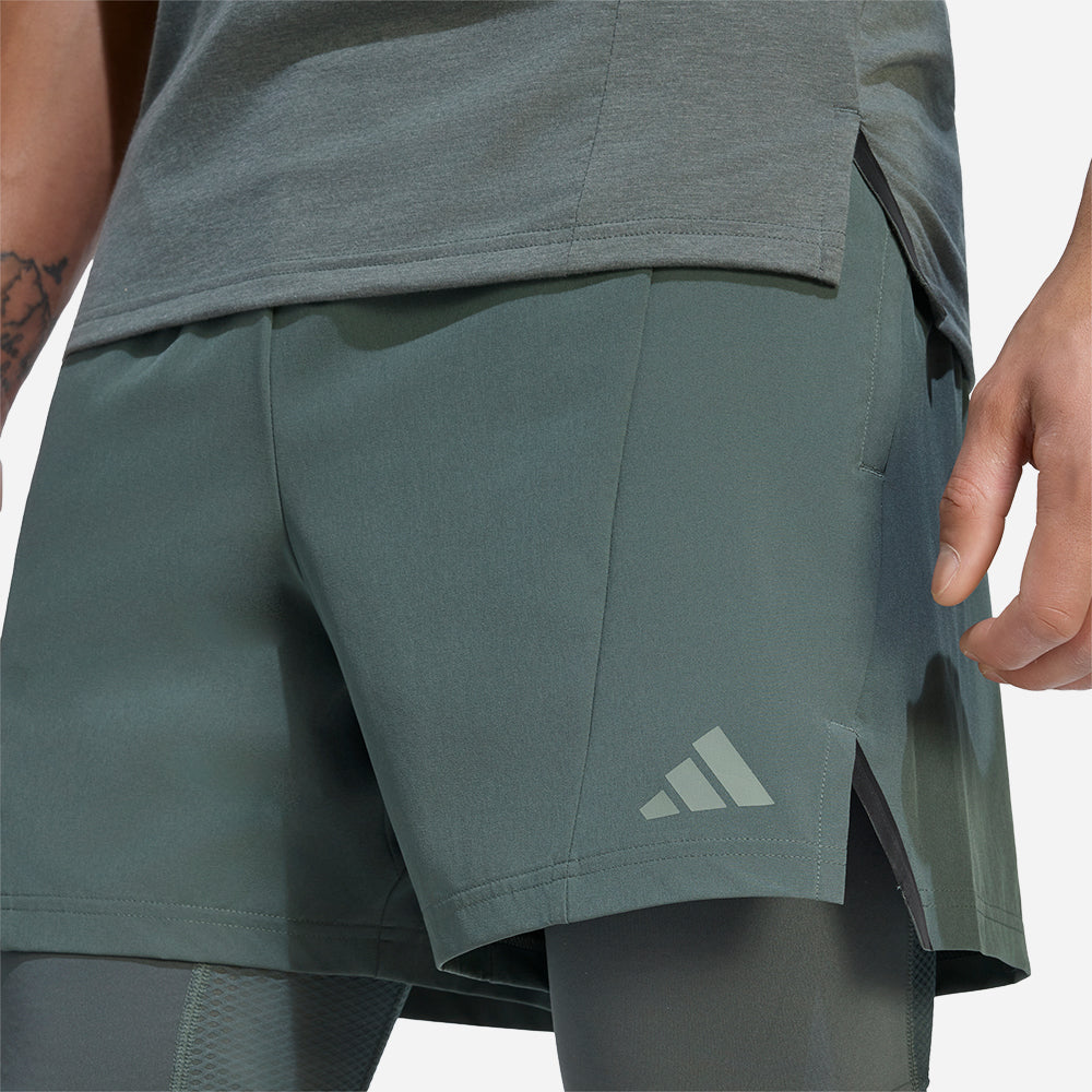 Quần Ngắn Thể Thao Nam Adidas D4T Workout 2In1 - Supersports Vietnam