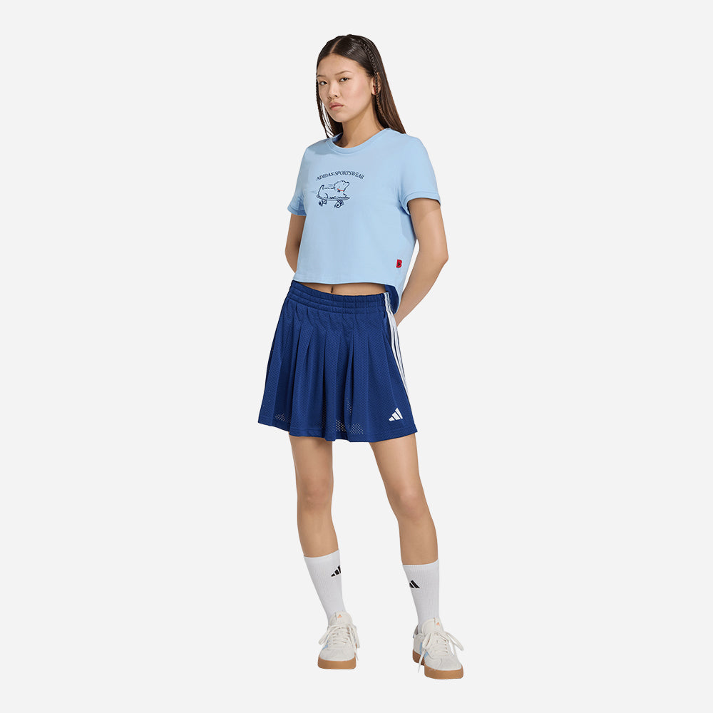 Áo Thun Nữ Adidas Animal Pop Graphic 2 - Xanh Dương - Supersports Vietnam