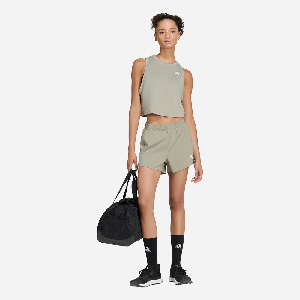 Quần Ngắn Thể Thao Nữ Adidas Workout Essentials 2In1 - Supersports Vietnam