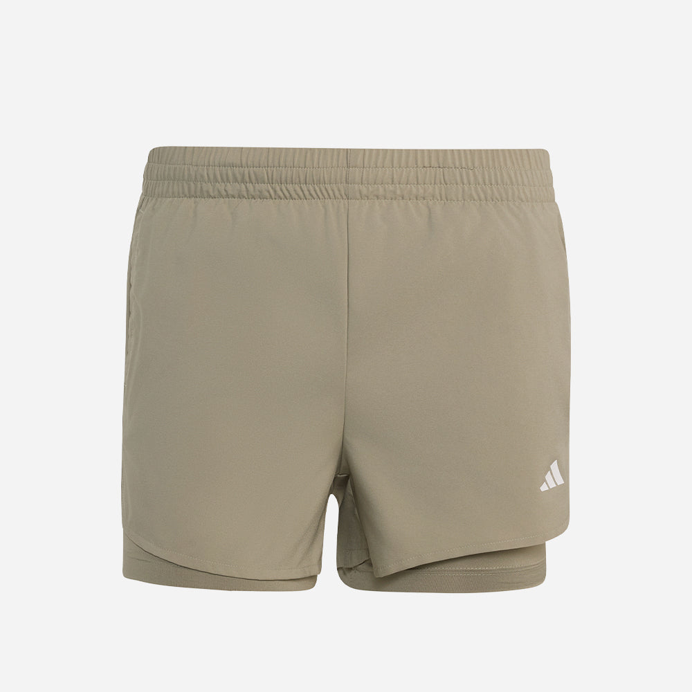 Quần Ngắn Thể Thao Nữ Adidas Workout Essentials 2In1 - Supersports Vietnam