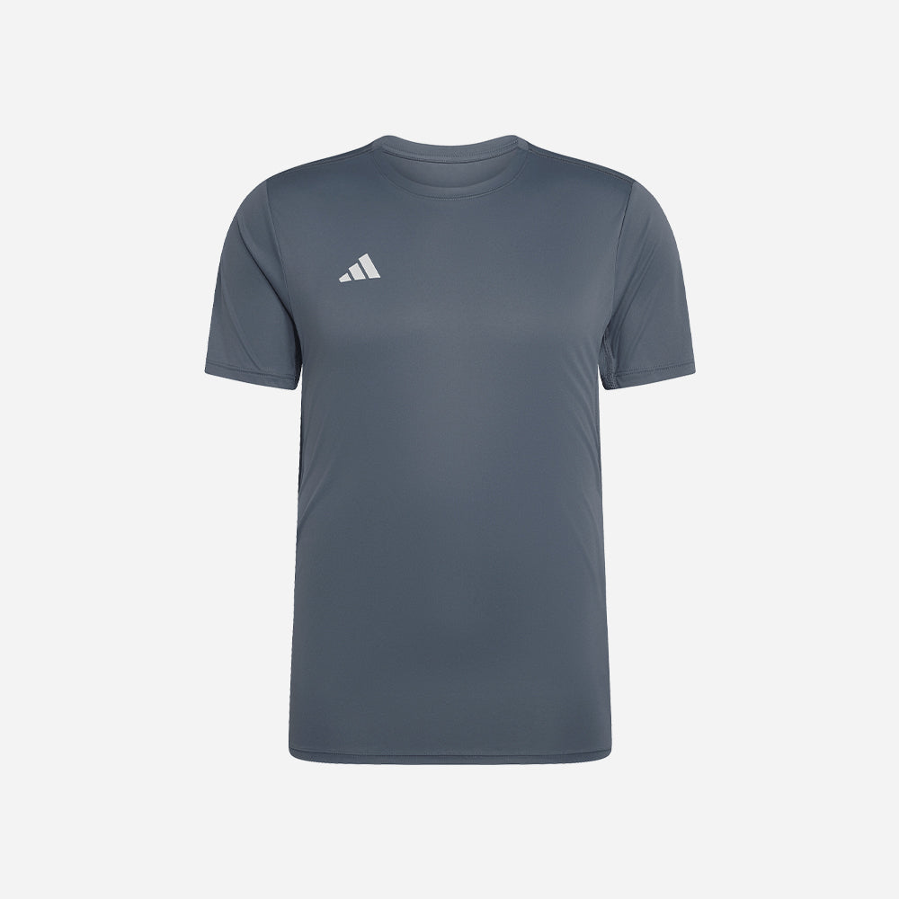 Áo Thun Nam Adidas Adizero Essentials Running - Xám - Supersports Vietnam