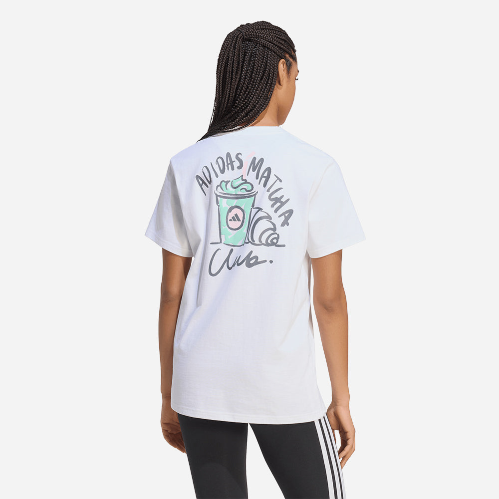Áo Thun Nữ Adidas Food Matcha Loose Graphic - Supersports Vietnam