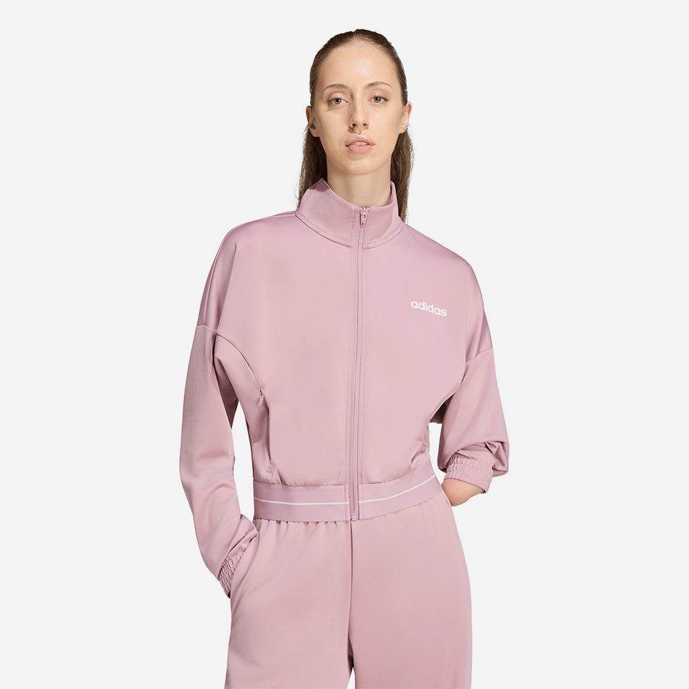 Áo Khoác Nữ Adidas Hyperglam Cropped Track Full Zip - Supersports Vietnam