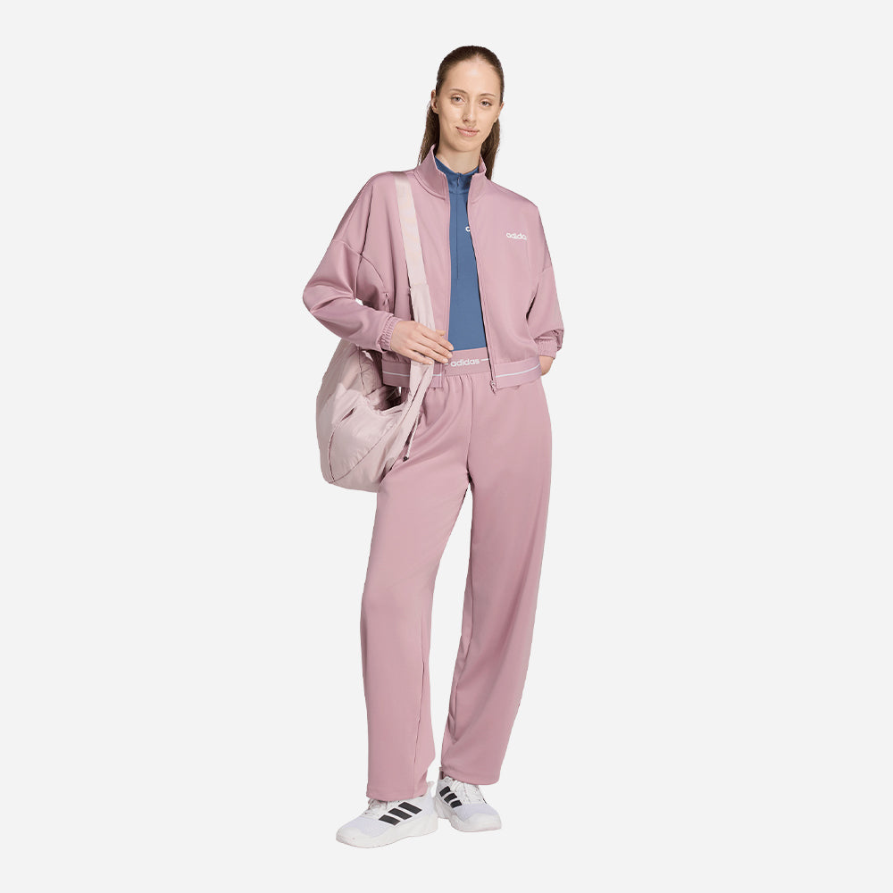 Áo Khoác Nữ Adidas Hyperglam Cropped Track Full Zip - Supersports Vietnam