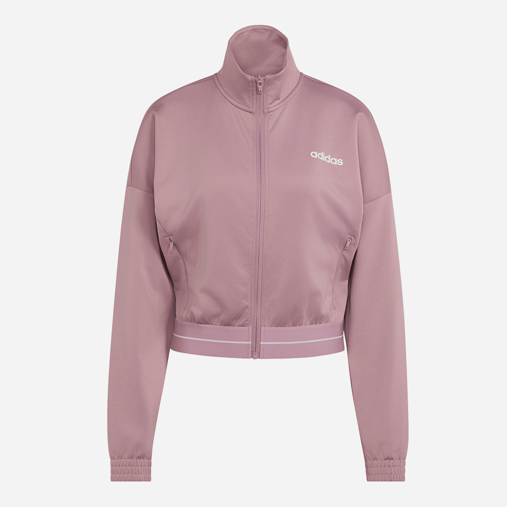 Áo Khoác Nữ Adidas Hyperglam Cropped Track Full Zip - Supersports Vietnam