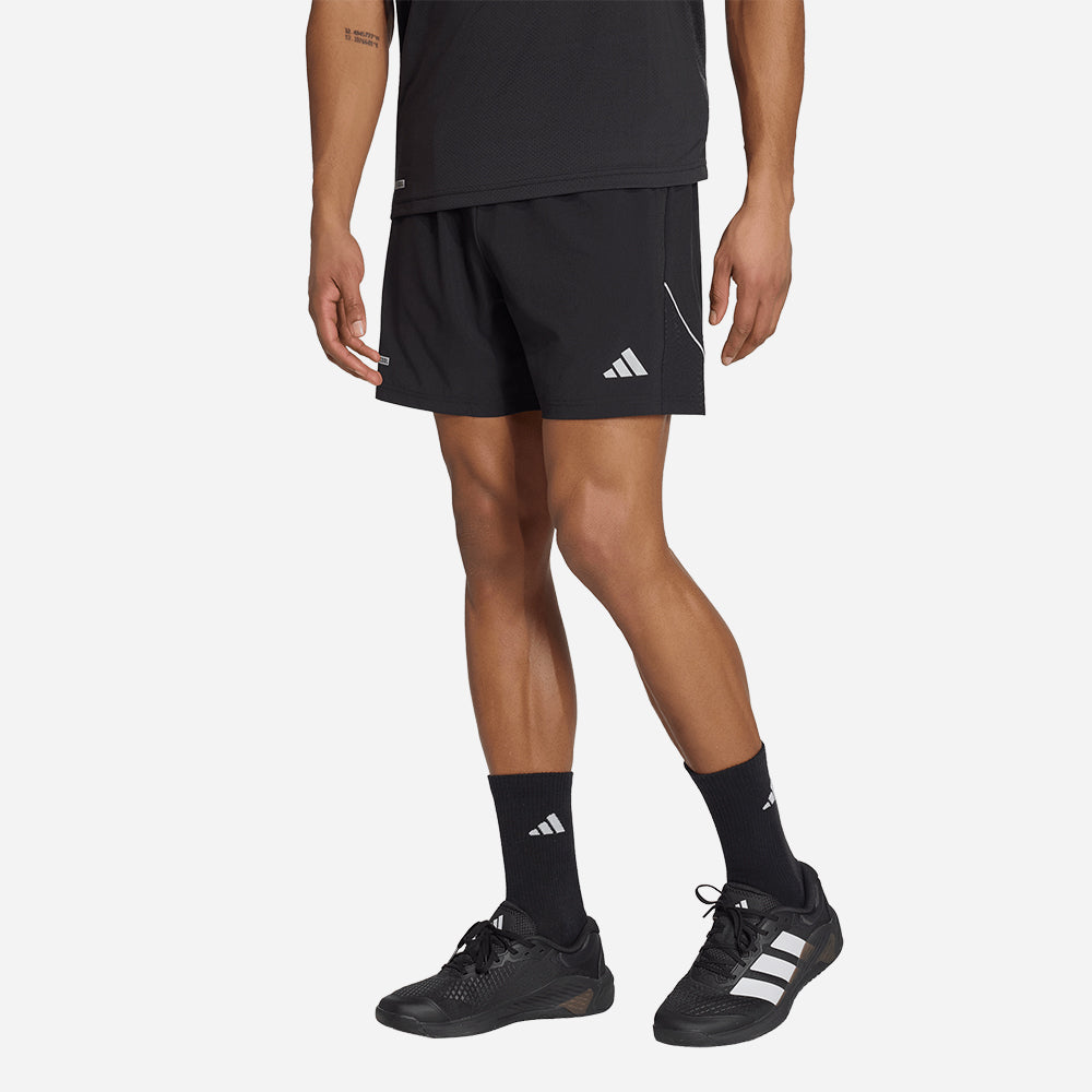 Quần Ngắn Thể Thao Nam Adidas Tech Apparel - Đen - Supersports Vietnam