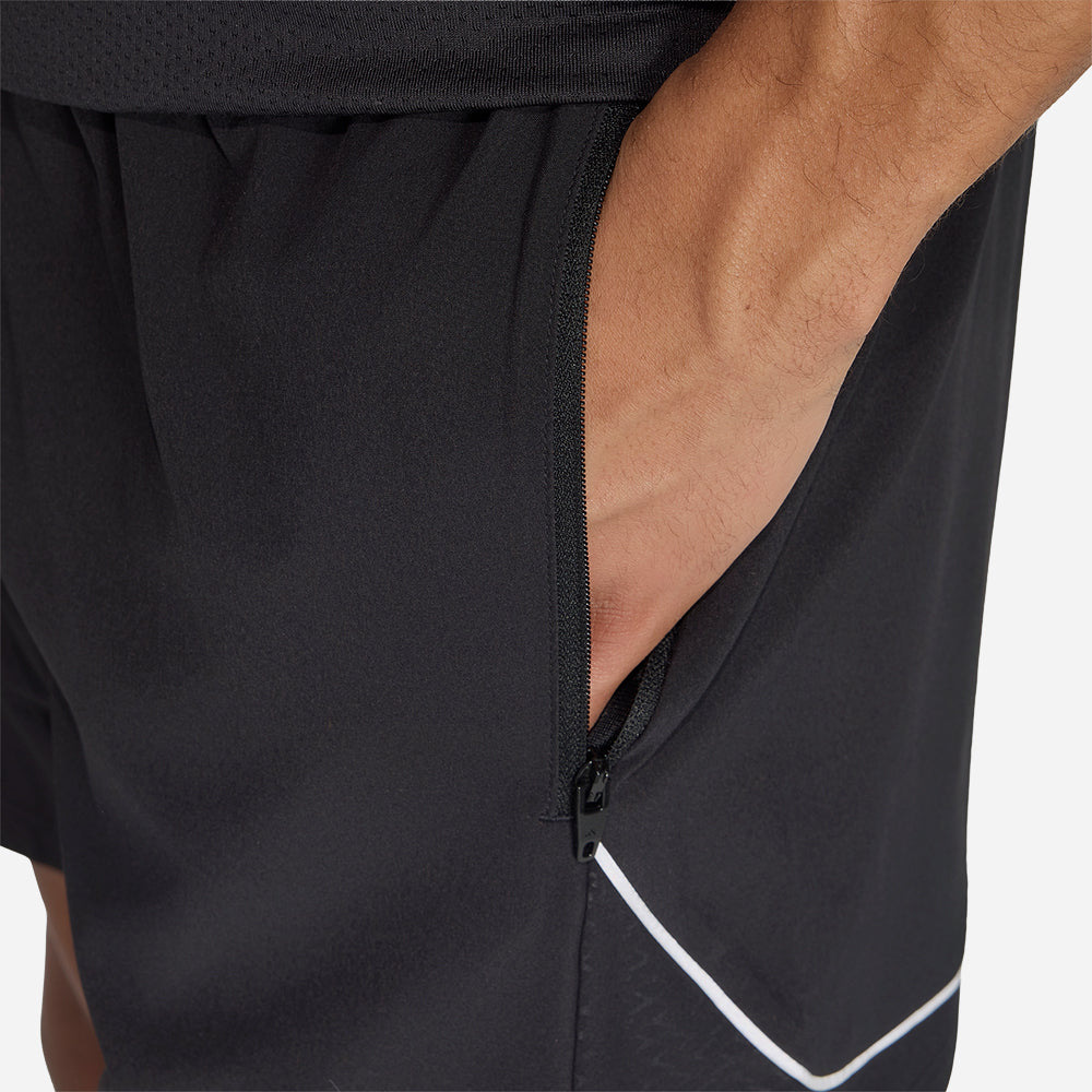 Quần Ngắn Thể Thao Nam Adidas Tech Apparel - Đen - Supersports Vietnam