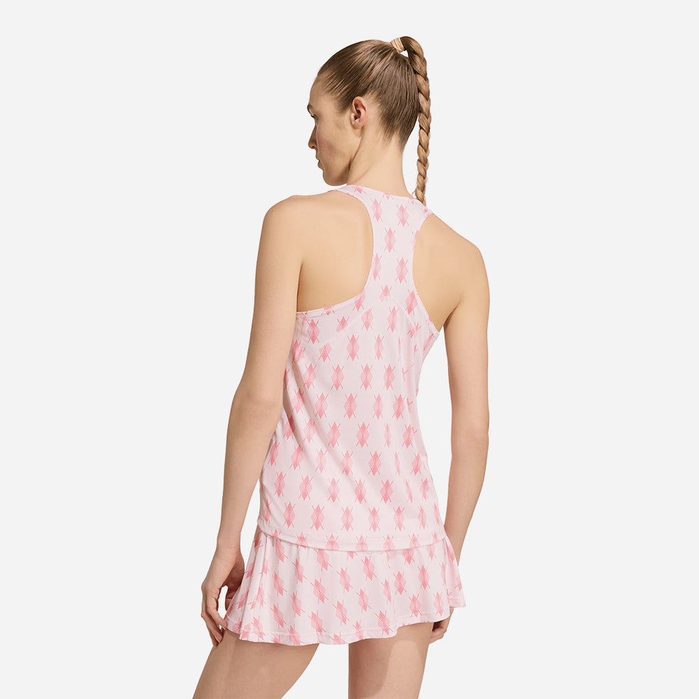 Áo Ba Lỗ Nữ Adidas Club Tennis Climacool Graphic - Hồng - Supersports Vietnam