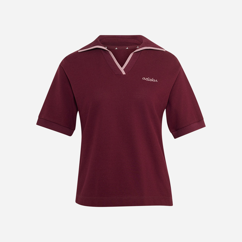 Áo Polo Nữ Adidas Colorpop - Đỏ - Supersports Vietnam