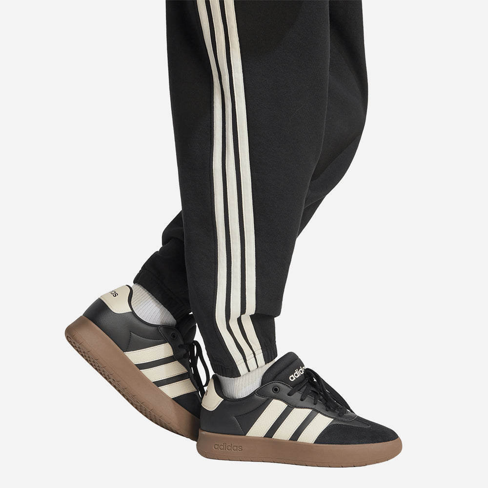 Quần Dài Thể Thao Nam Adidas Kit 3-Stripes Regular Cuffed - Đen - Supersports Vietnam