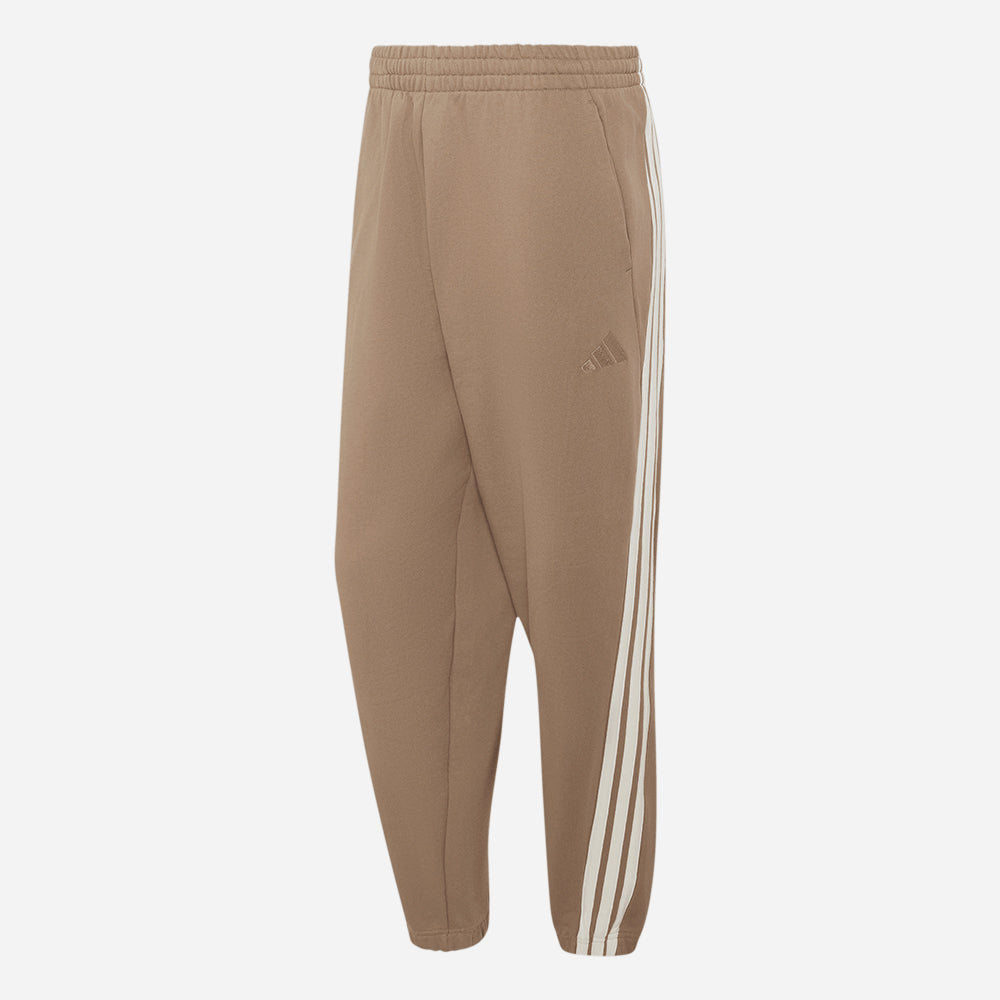Quần Dài Thể Thao Nam Adidas Kit 3-Stripes Regular Cuffed - Nâu - Supersports Vietnam