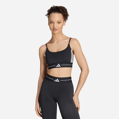 Áo Bra Thể Thao Nữ Adidas Hyperglam Padded - Đen - Supersports Vietnam