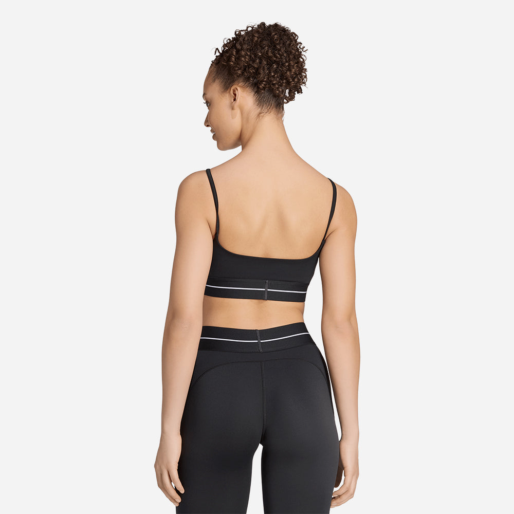 Áo Bra Thể Thao Nữ Adidas Hyperglam Padded - Đen - Supersports Vietnam