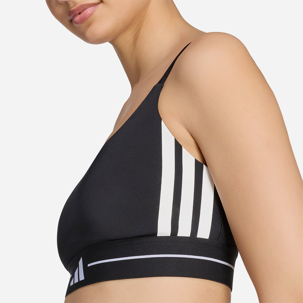 Áo Bra Thể Thao Nữ Adidas Hyperglam Padded - Đen - Supersports Vietnam