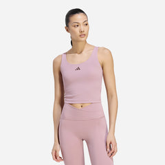 Áo Ba Lỗ Nữ Adidas 3 Stripes Studio - Hồng - Supersports Vietnam