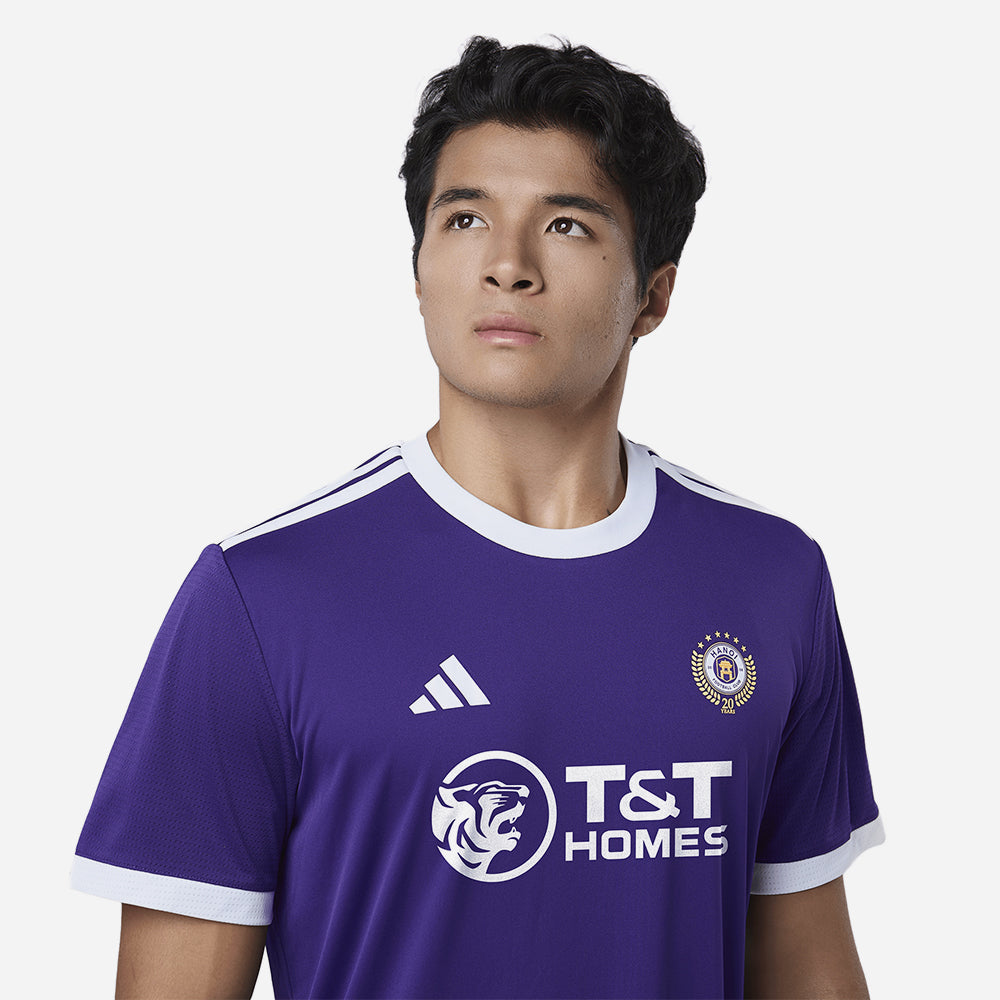 Áo Đá Bóng Nam Adidas Sân Nhà Hà Nội FC 26/27 - Tím - Supersports Vietnam