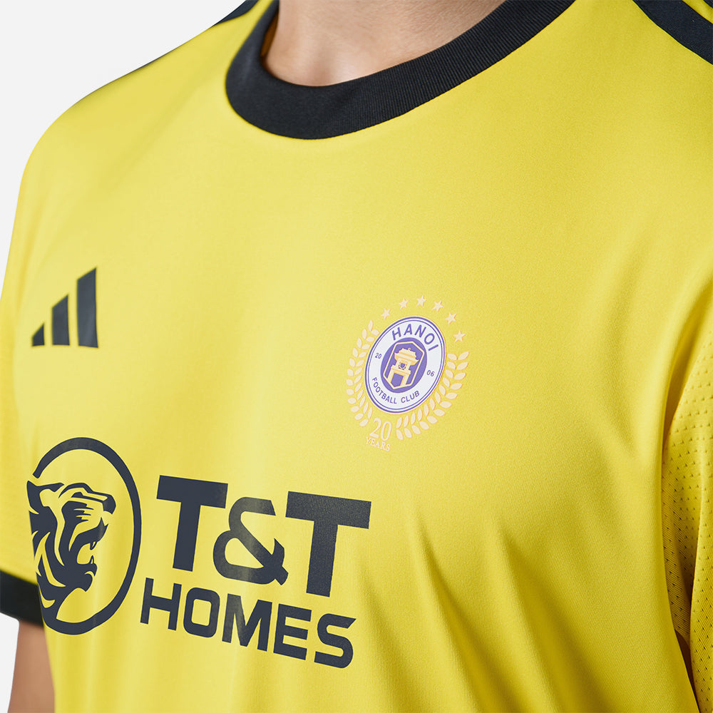 Áo Đá Bóng Nam Adidas Sân Khách Hà Nội FC 26/27 - Vàng - Supersports Vietnam