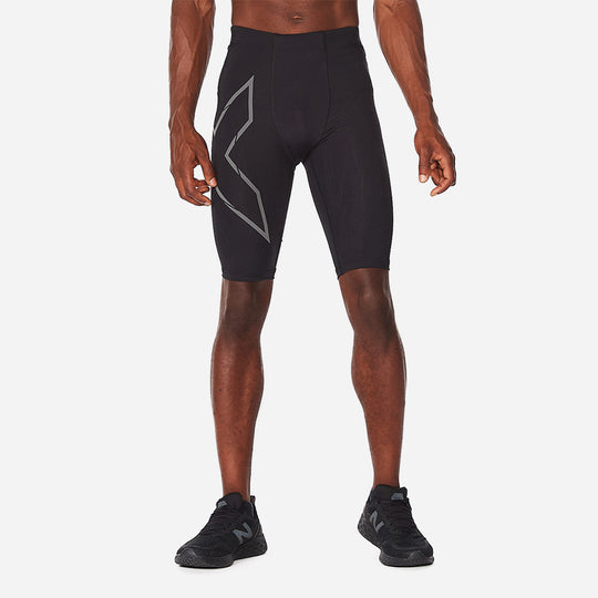 Men's 2Xu Light Speed Compression Shorts - Black