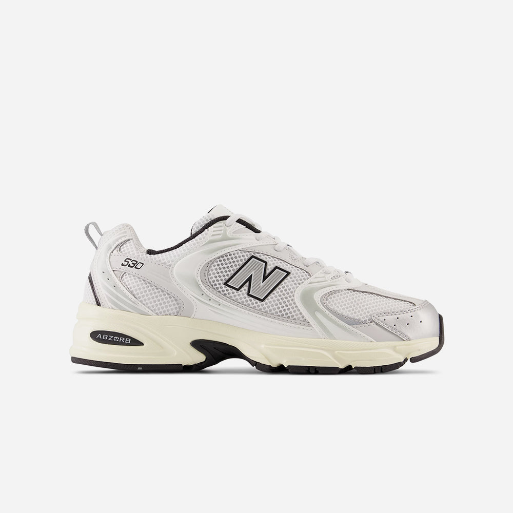 Giày Sneaker Unisex New Balance 530 - Trắng - Supersports Vietnam