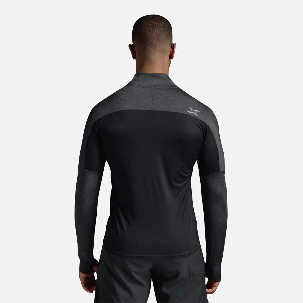 Áo Thun Tay Dài Nam 2XU Aero 1/2 Zip - Xám - Supersports Vietnam