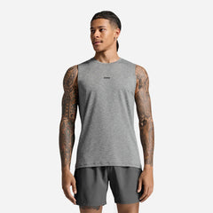 Men's 2XU Motion Soft Jersey Tank - Gray