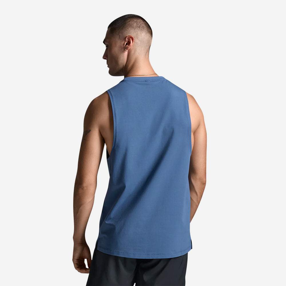 Áo Ba Lỗ Nam 2XU Motion Cotton Flex - Xanh Dương - Supersports Vietnam