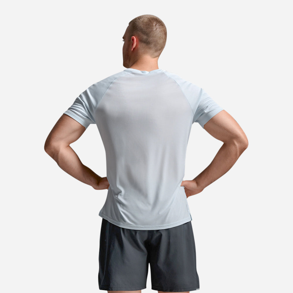 Áo Thun Nam 2XU Aero Mesh - Xanh Dương - Supersports Vietnam