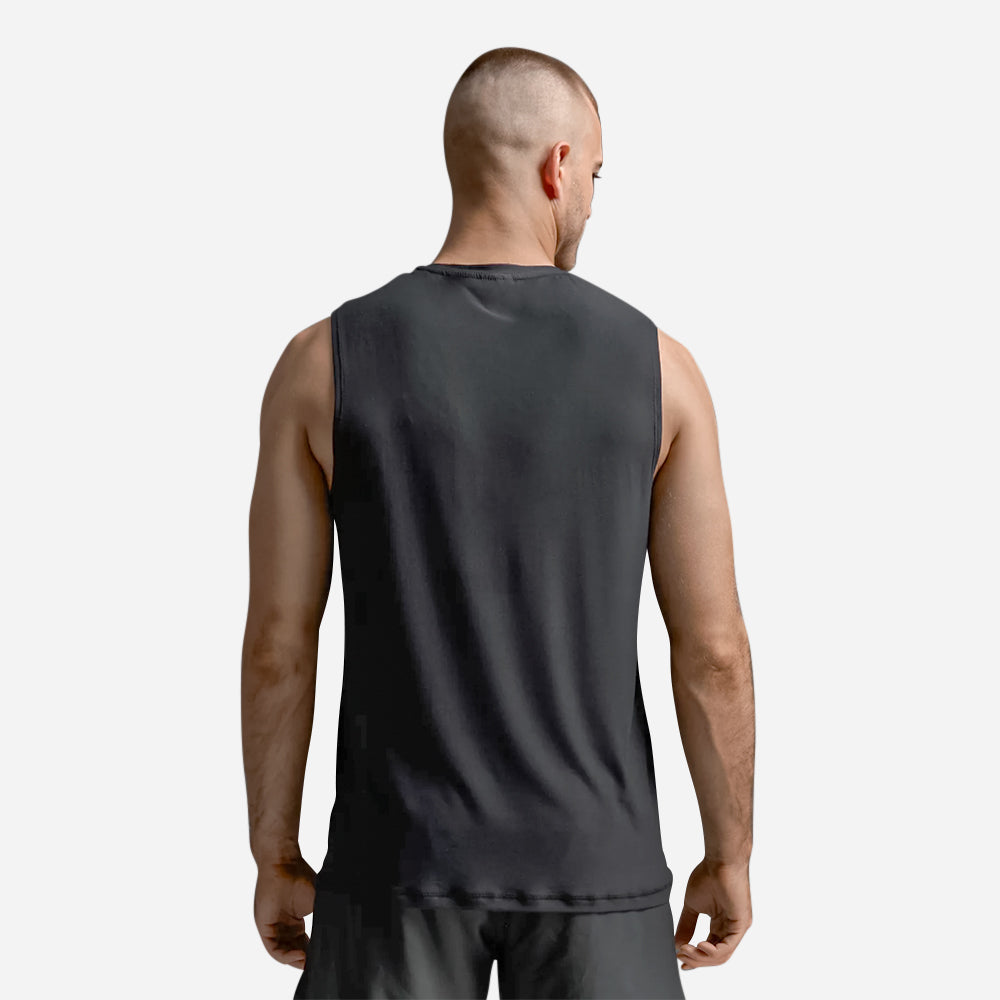 Áo Ba Lỗ Nam 2XU Signature Soft - Đen - Supersports Vietnam