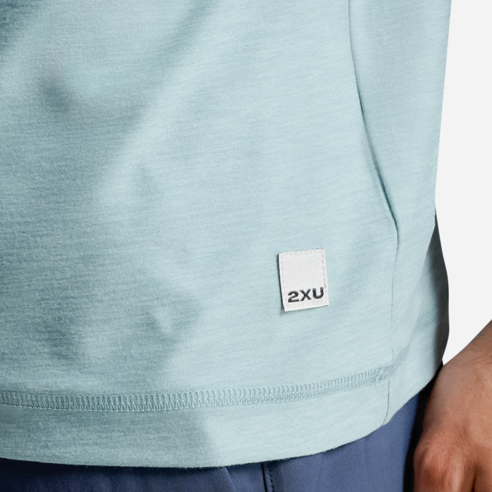 Áo Ba Lỗ Nam 2XU Signature Soft - Xanh Dương - Supersports Vietnam