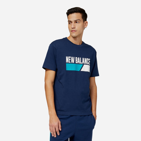 Mens' New Balance NB Sport T-Shirt - Blue