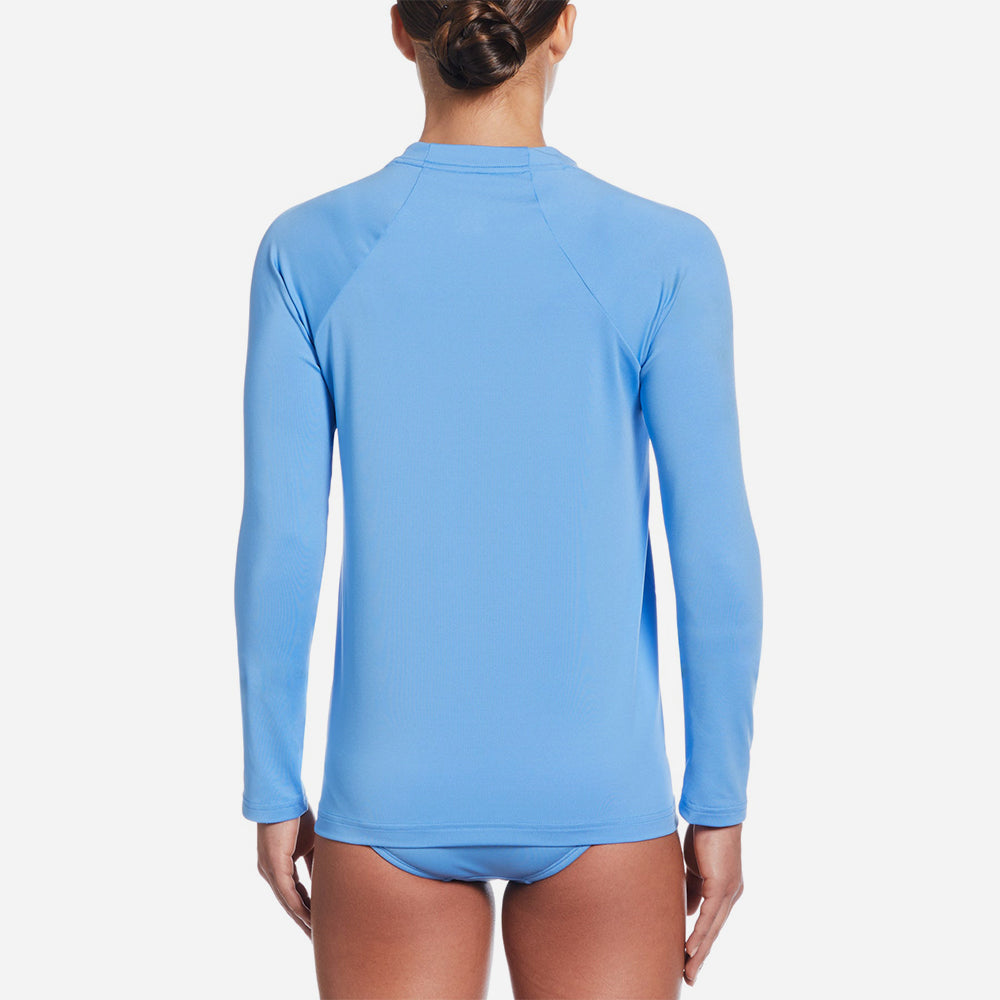 Áo Bơi Chống Nắng Nữ Nike Swim Long Sleeve Hydroguard - Xanh Dương - Supersports Vietnam