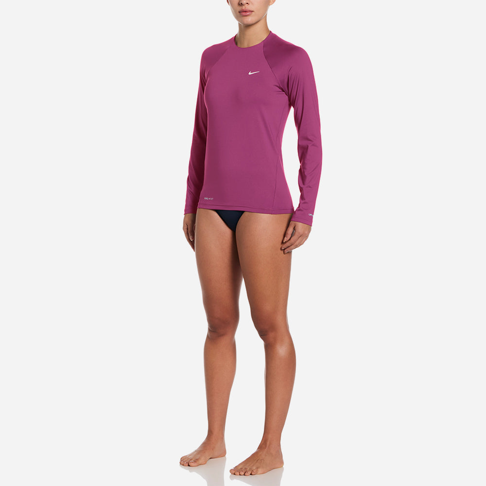 Áo Bơi Chống Nắng Nữ Nike Swim Hydroguard Long Sleeve - Supersports Vietnam