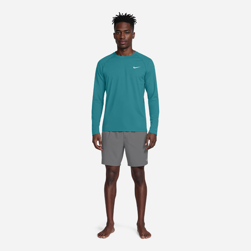 Áo Bơi Chống Nắng Nam Nike Swim Hydroguard Essential Solid Long Sleeve - Supersports Vietnam