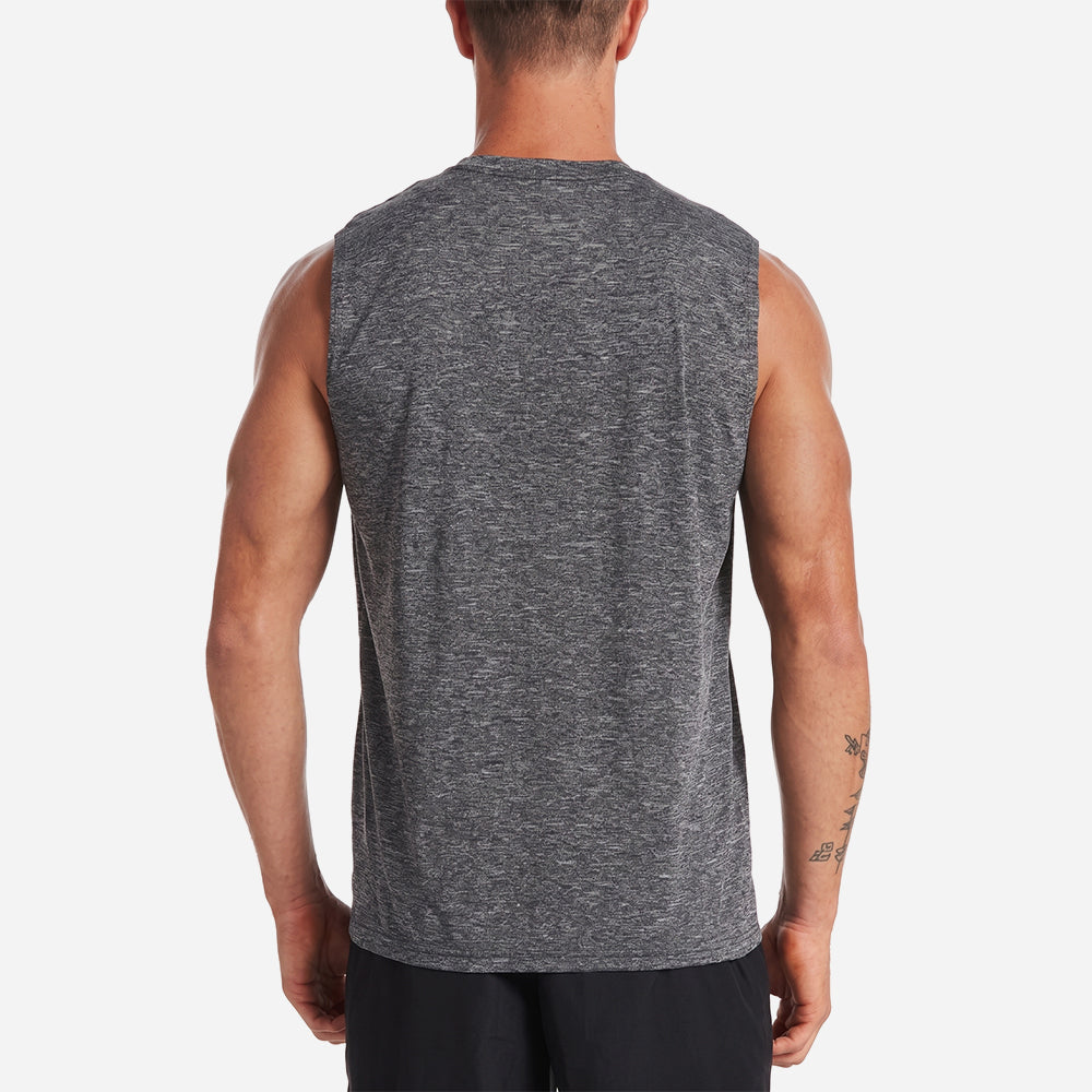 Áo Bơi Chống Nắng Nam Nike Swim Hydroguard Essential Heather Sleeveless - Xám - Supersports Vietnam