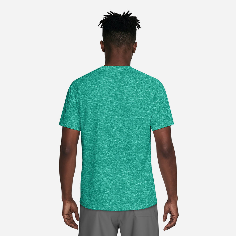 Áo Bơi Chống Nắng Nam Nike Swim Hydroguard Essential Heather Short Sleeve - Xanh Lá - Supersports Vietnam