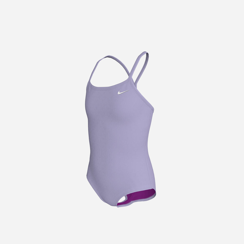 Đồ Bơi Một Mảnh Bé Gái Nike Swim Racerback One Piece - Tím - Supersports Vietnam