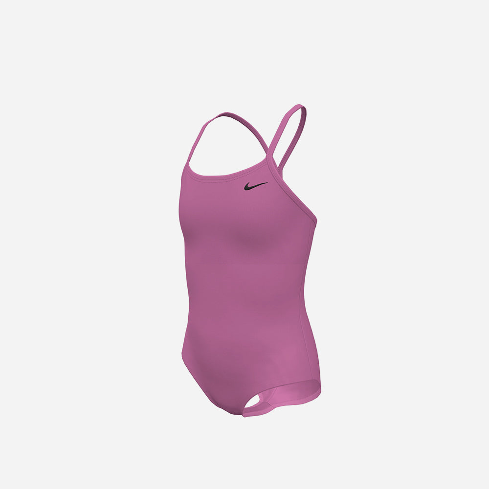 Đồ Bơi Một Mảnh Bé Gái Nike Swim Racerback One Piece - Hồng - Supersports Vietnam