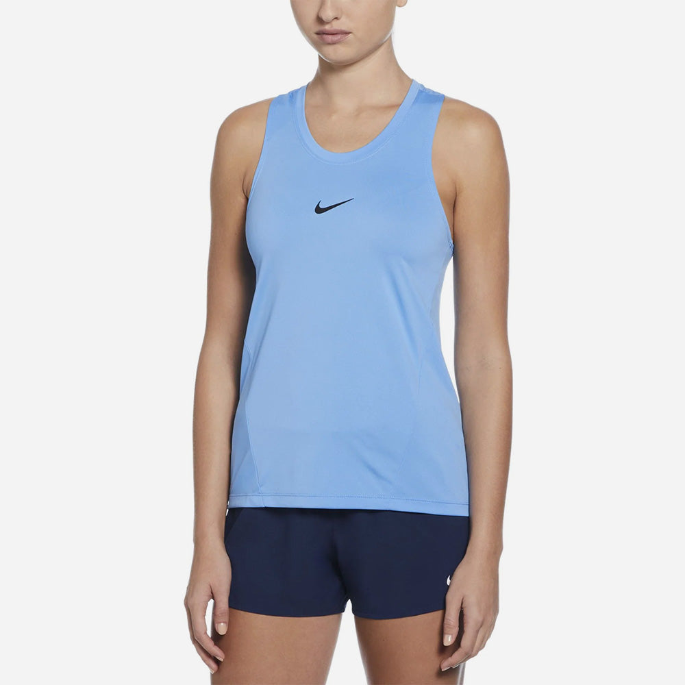 Áo Bơi Thể Thao Nữ Nike Swim Essential - Xanh Dương - Supersports Vietnam