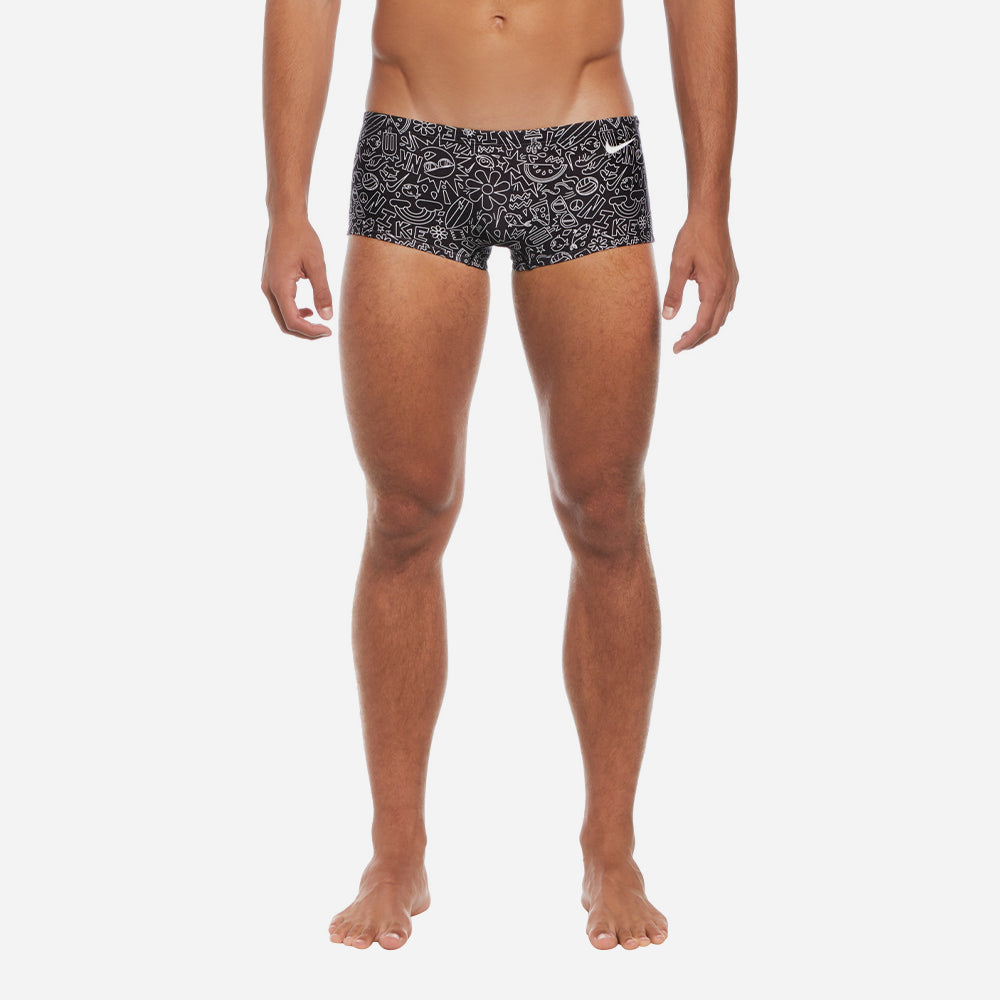 Quần Bơi Nam Nike Swim Square Leg Brief - Xám - Supersports Vietnam