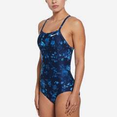 Đồ Bơi Thể Thao Một Mảnh Nữ Nike Swim Racerback - Xanh Navy - Supersports Vietnam