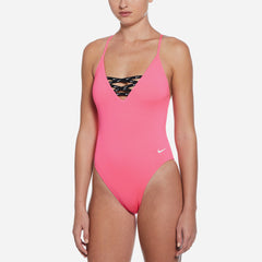Đồ Bơi Thể Thao Một Mảnh Nữ Nike Swim Crossback - Hồng - Supersports Vietnam